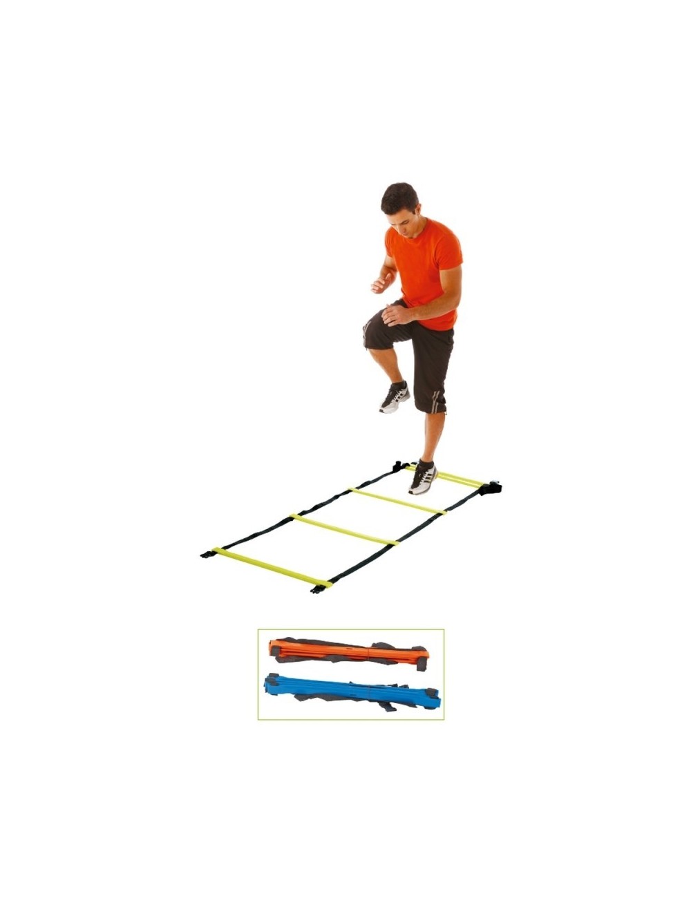 Echelle de rythme simple 4 m Tremblay jaune