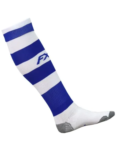 Chaussette rugby Stori FXV royal blanc