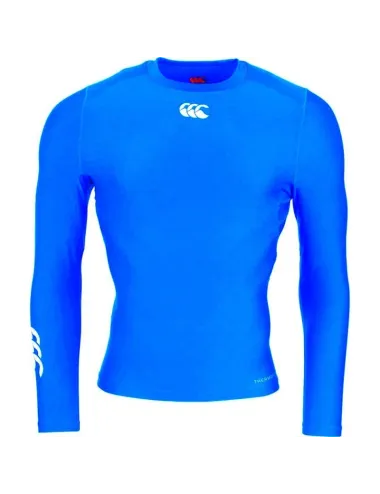 Tee shirt baselayer Cold Canterbury bleu butane