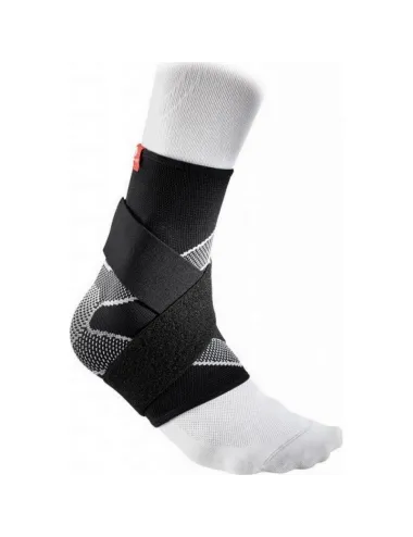 Chevillère 4-Way Elastic avec bandes strap Mac David noir
