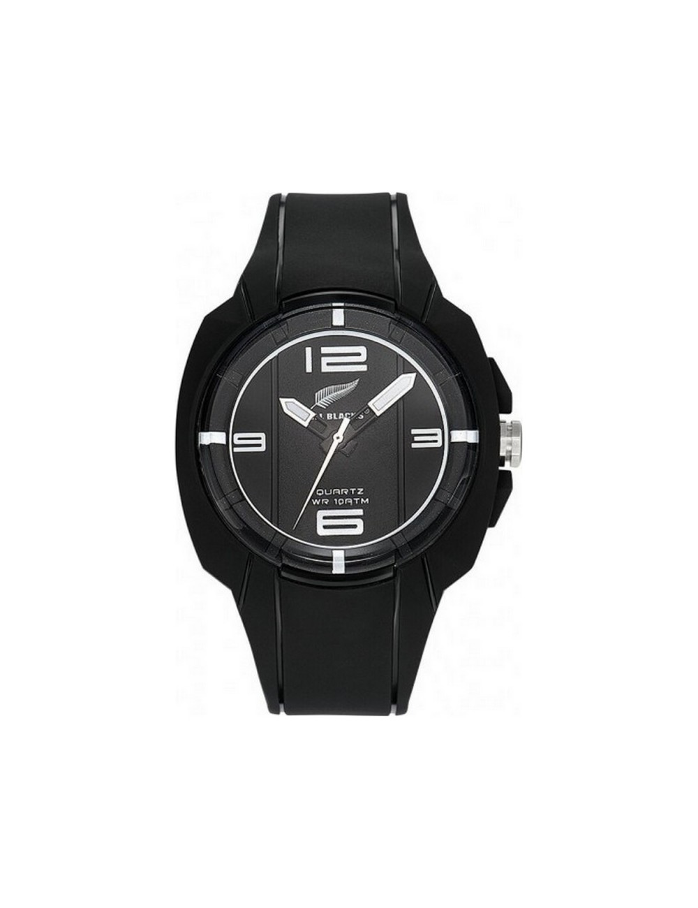 Montre silicone 10 atm All Blacks Certus noir