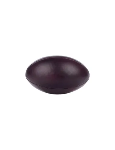 Mini ballon rugby Cuir 4 Panneaux All Sport Vintage marron foncé
