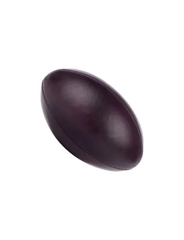 Mini ballon rugby Cuir 4 Panneaux All Sport Vintage marron foncé