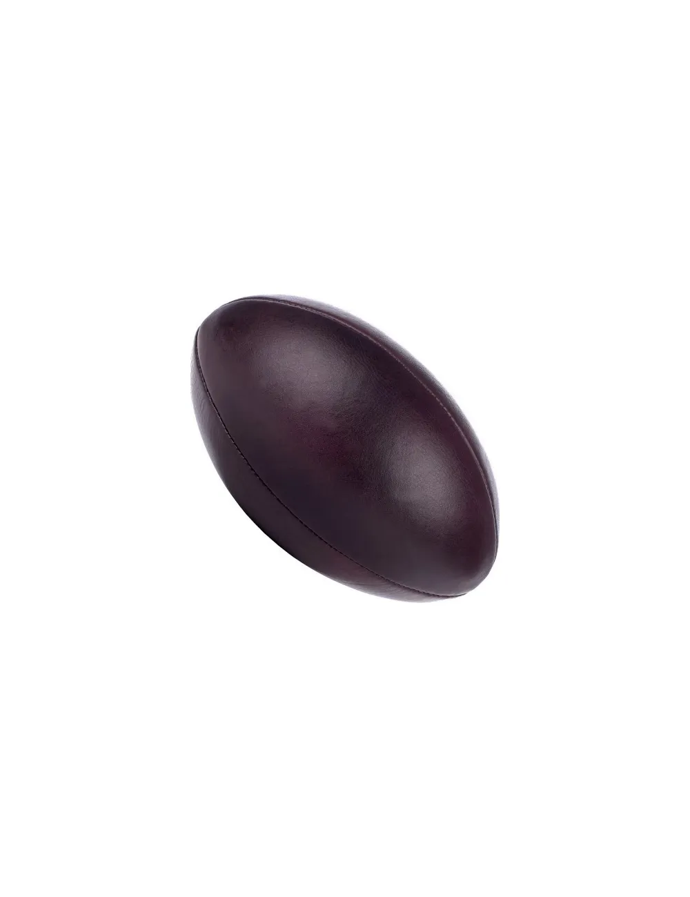 Mini ballon rugby Cuir 4 Panneaux All Sport Vintage marron foncé